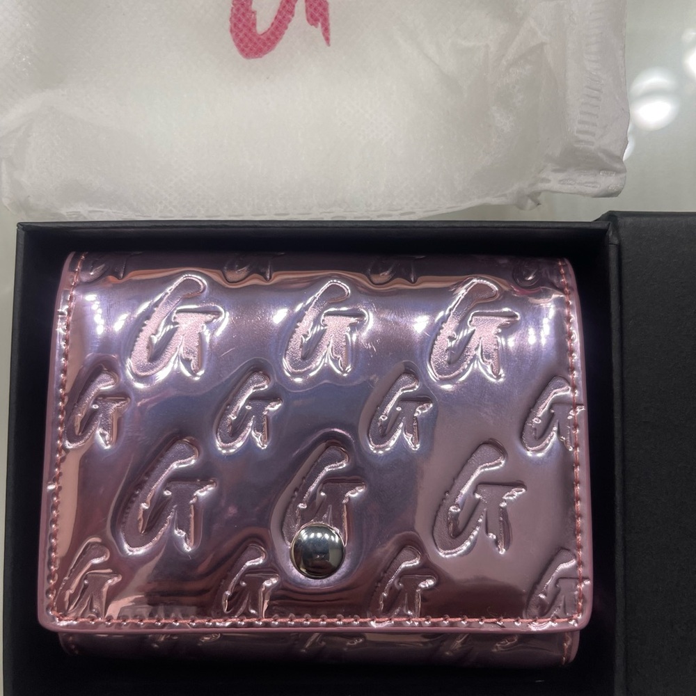 Glamaholic Lifestyle Pink Metallic Wallet